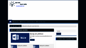 What Hocwebtructuyen.com website looked like in 2020 (3 years ago)