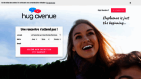 What Hugavenue.ch website looked like in 2020 (3 years ago)
