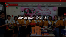 What Hanbeeviet.edu.vn website looked like in 2020 (3 years ago)