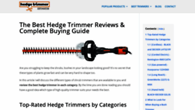What Hedgetrimmerestimator.com website looked like in 2020 (5 years ago)