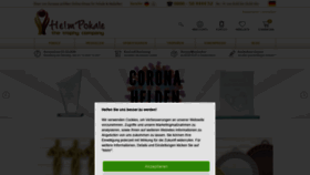 What Helm-pokale.de website looked like in 2020 (3 years ago)