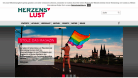 What Herzenslust.de website looked like in 2020 (3 years ago)