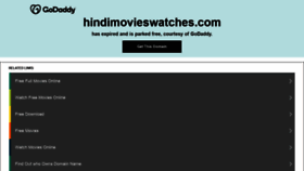 What Hindimovieswatches.com website looked like in 2020 (3 years ago)