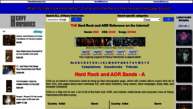 What Heavyharmonies.com website looked like in 2020 (3 years ago)
