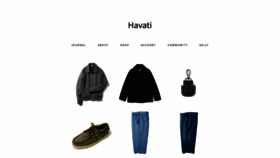What Havatishop.com website looked like in 2020 (3 years ago)