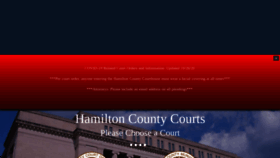 What Hamiltoncountycourts.org website looked like in 2020 (3 years ago)