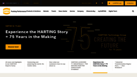 What Harting.info website looked like in 2020 (3 years ago)