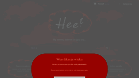What Hee.wtf website looked like in 2020 (3 years ago)