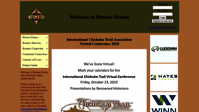 What Historicdelano.com website looked like in 2020 (3 years ago)