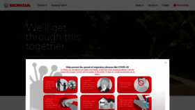 What Hondastmaarten.com website looked like in 2020 (3 years ago)