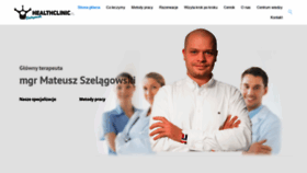 What Healthclinic.pl website looked like in 2020 (3 years ago)