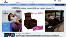 What Herdegen.fr website looked like in 2020 (3 years ago)