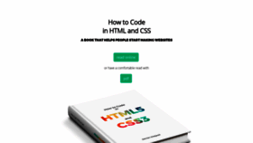 What Howtocodeinhtml.com website looked like in 2020 (3 years ago)