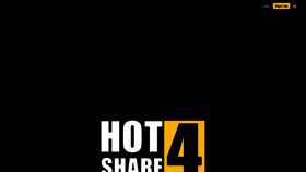 What Hot4share.com website looked like in 2020 (3 years ago)