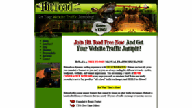What Hittoad.com website looked like in 2020 (3 years ago)