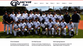 What Hcyabaseball.com website looked like in 2020 (3 years ago)