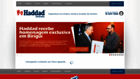 What Haddadimoveis.com.br website looked like in 2020 (3 years ago)