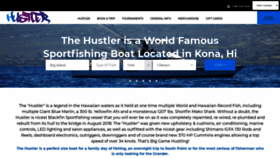 What Hustlersportfishing.com website looked like in 2020 (3 years ago)