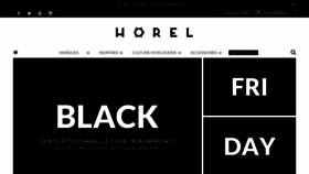 What Horel.com website looked like in 2020 (3 years ago)