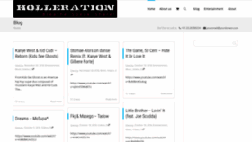 What Holleration.co.za website looked like in 2020 (3 years ago)