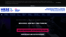 What Hrsummitexpo.com website looked like in 2020 (3 years ago)