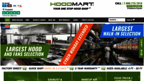 What Hoodmart.com website looked like in 2020 (3 years ago)