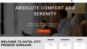 What Hotelcitypremier.com website looked like in 2020 (3 years ago)