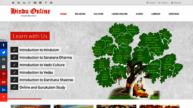 What Hinduonline.co website looked like in 2020 (3 years ago)