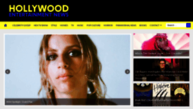 What Hollywoodentertainmentnews.com website looked like in 2020 (3 years ago)