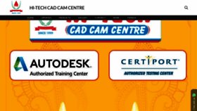 What Hitechcadcamcentre.com website looked like in 2020 (3 years ago)