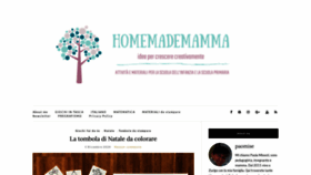 What Homemademamma.com website looked like in 2020 (3 years ago)