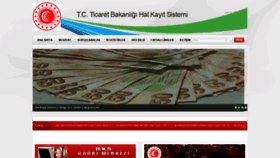 What Hal.gov.tr website looked like in 2020 (3 years ago)