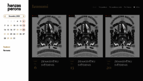What Hanzasperons.lv website looked like in 2020 (3 years ago)