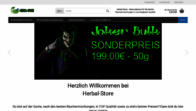 What Herbal-store.de website looked like in 2020 (3 years ago)