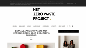 What Hetzerowasteproject.nl website looked like in 2020 (3 years ago)