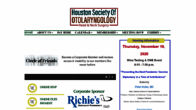 What Houstonoto.org website looked like in 2020 (3 years ago)