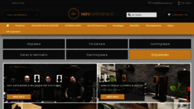 What Hifiexperience.se website looked like in 2020 (3 years ago)