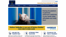 What Harbourantibodies.com website looked like in 2020 (3 years ago)