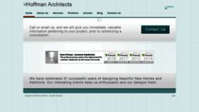 What Hoffmanarchitectsinc.com website looked like in 2020 (3 years ago)