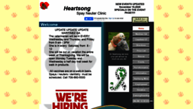 What Heartsongspayneuter.com website looked like in 2020 (3 years ago)