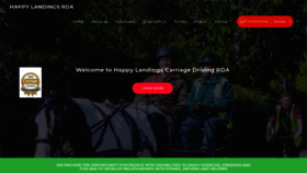 What Happylandings-rda.co.uk website looked like in 2020 (3 years ago)