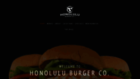 What Honoluluburgerco.com website looked like in 2020 (3 years ago)