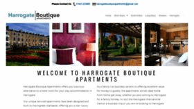 What Harrogateboutiqueapartments.co.uk website looked like in 2020 (3 years ago)