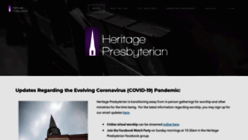 What Heritagepres.org website looked like in 2020 (3 years ago)