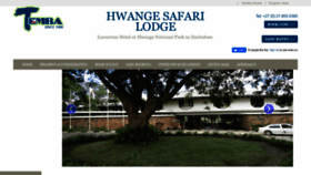 What Hwangesafarilodge.com website looked like in 2020 (3 years ago)