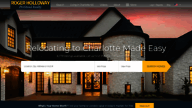 What Homesforsalecharlotte-nc.com website looked like in 2020 (3 years ago)