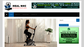 What Healnhc.org website looked like in 2020 (3 years ago)