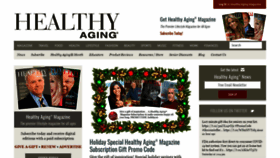 What Healthyaging.net website looked like in 2020 (3 years ago)