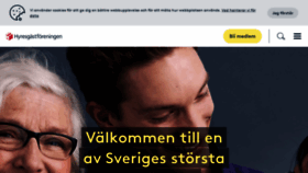 What Hyresgastforeningen.se website looked like in 2020 (3 years ago)