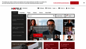 What Hafele.com.de website looked like in 2020 (5 years ago)